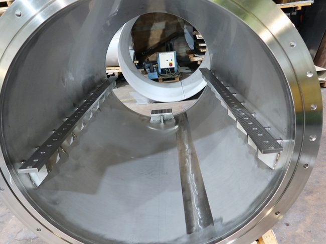ISO 9001:2015 Welding & Fabrication of Pressure Vessels, Vacuum Chambers & Tubes